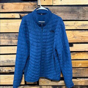 The‎ North Face ThermoBall Insulated Jacket - Men's Size XL Navy Blue
